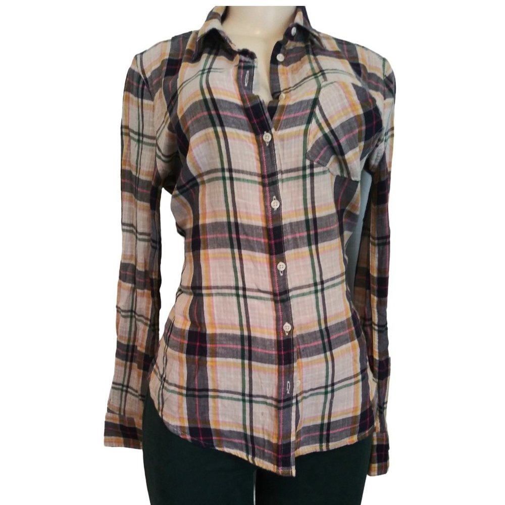 Plaid Button-Down Shirt by Merona